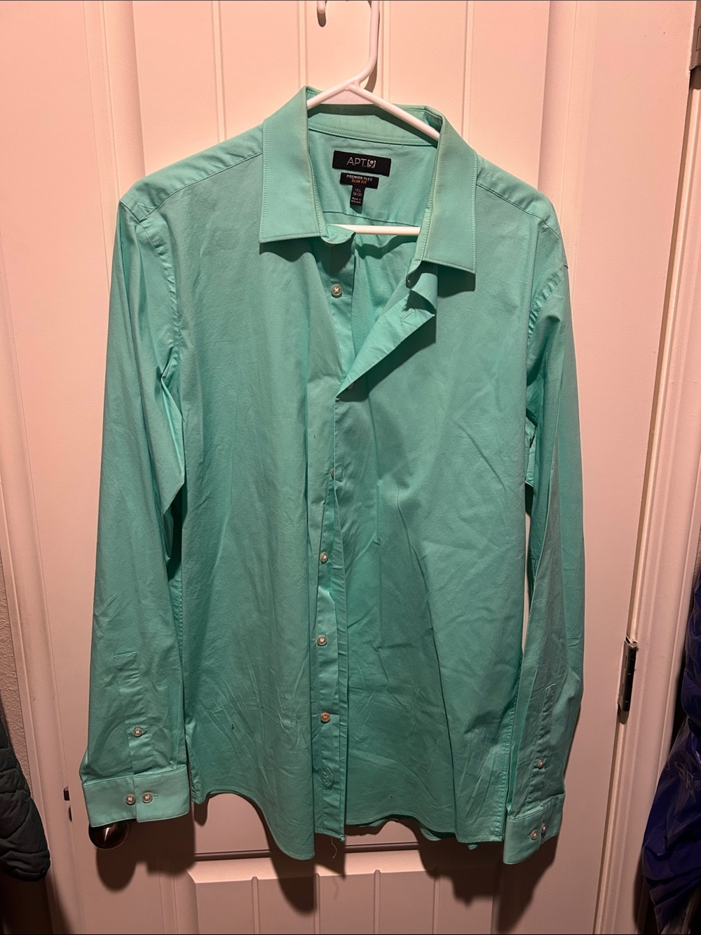 Apt. 9 Men's Mint Green Dress Shirt